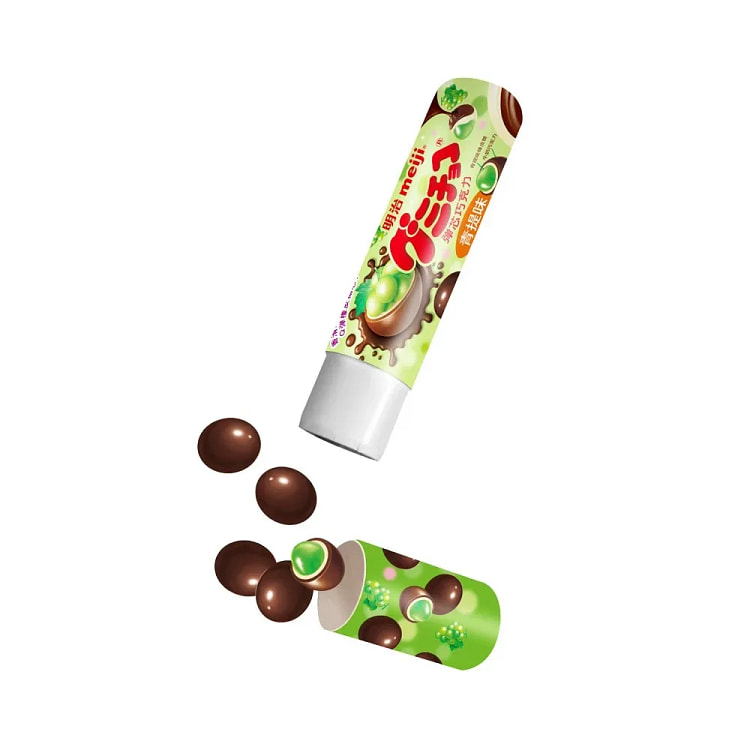 Meiji Gummy Chocolate (Green Grape Flavor) 1pc 50 g