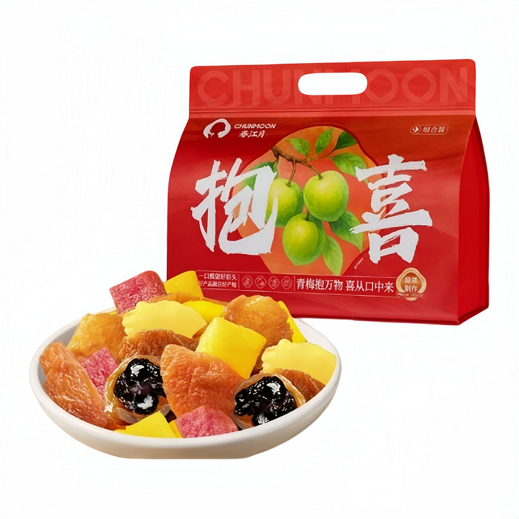 春江月青梅抱葡萄梅芯抱喜混合礼包 508g*1袋 508 克