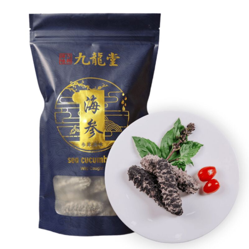Premium Dried South America Sea Cucumber(L size) 8 oz