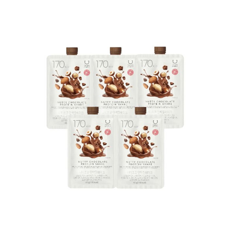 Olive Young Protein Shake: Chocolate Nut Flavor*5 5 each