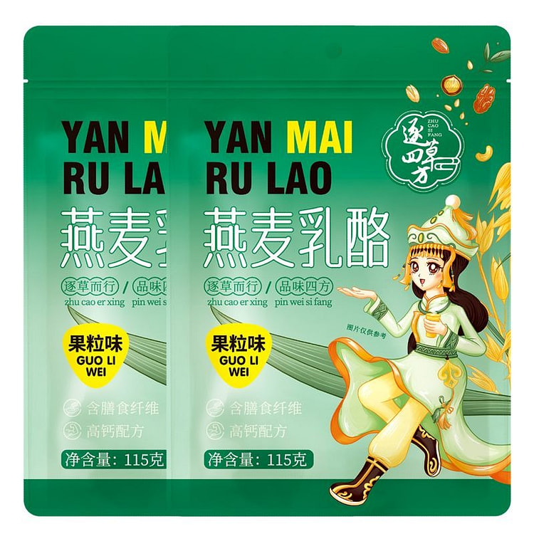 燕麦果粒三角奶酪块115g*2袋 230 克