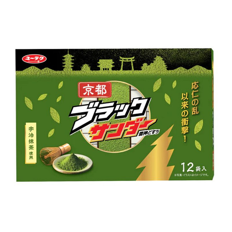 有乐制菓 抹茶巧克力威化饼 12 袋