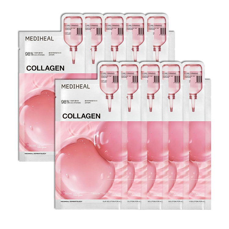 MEDIHEAL美迪惠尔胶原蛋白紧致面膜10pcs 1 份