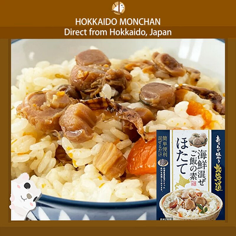 北海道干贝海鲜拌饭酱