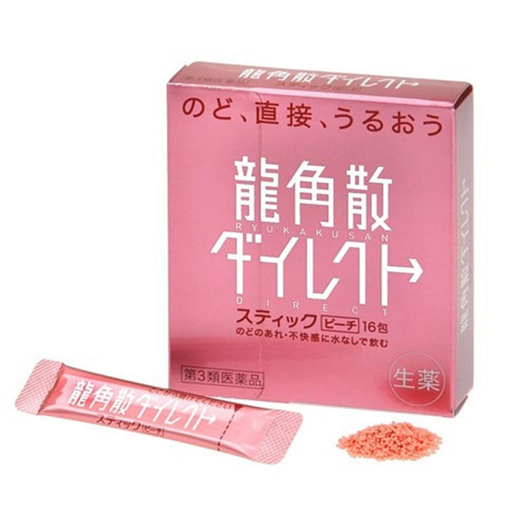 龍角散ダイレクトピーチ　１６包