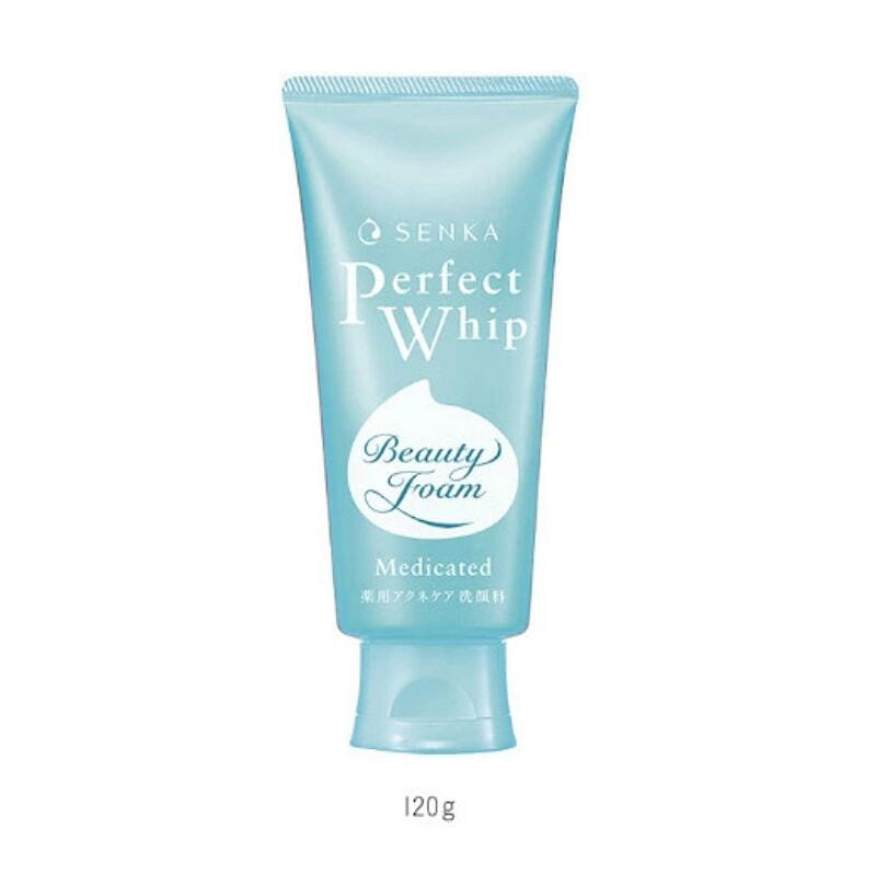 Senka Perfect Whip Beauty Foam Medicated 120g 1 each