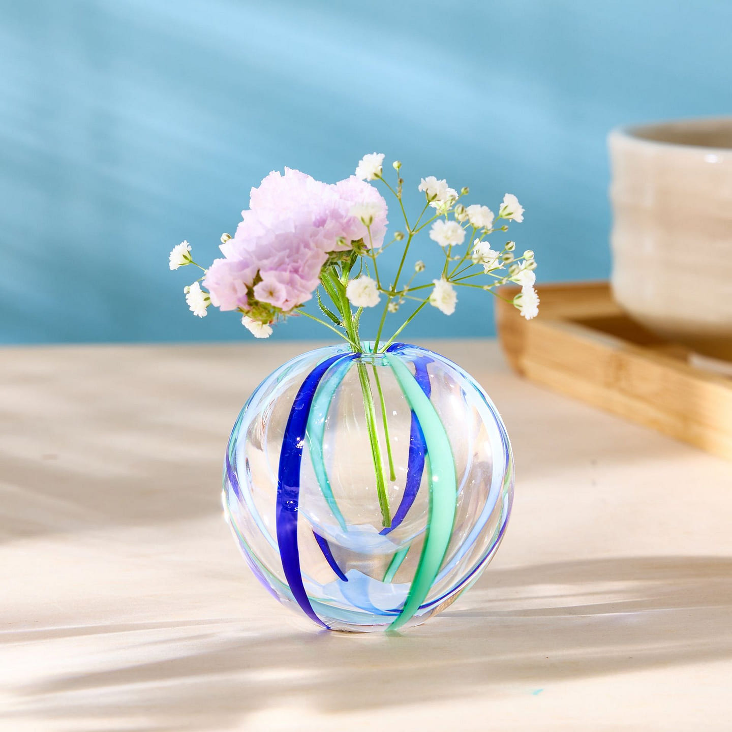 Summer Sky Ichirin Zashi Vase 274 g