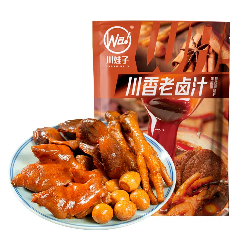 川娃子 川香老卤汁240g*1袋 卤肉料包卤水调料卤鸭脖猪蹄 240 克