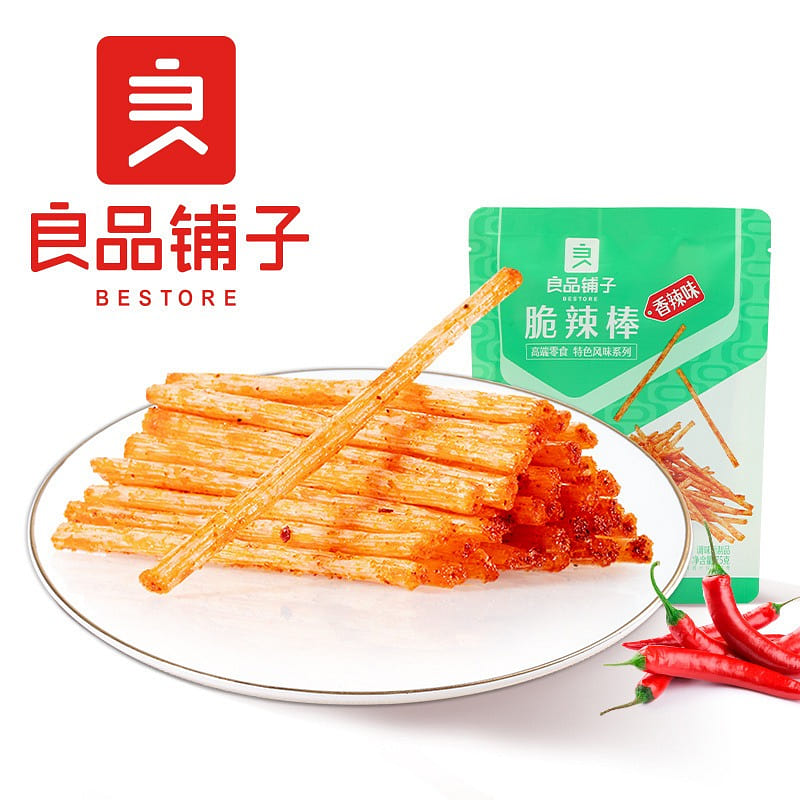 【 Liangpin Shop Crispy Spicy bar 75g/ bag 】 75 g