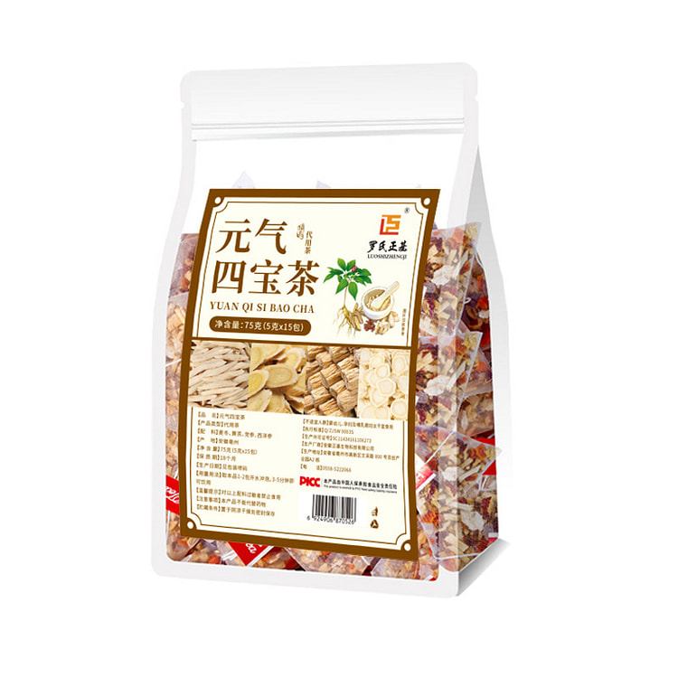 Yuanqi Four Treasures Tea 75g * 1 bag 75 g