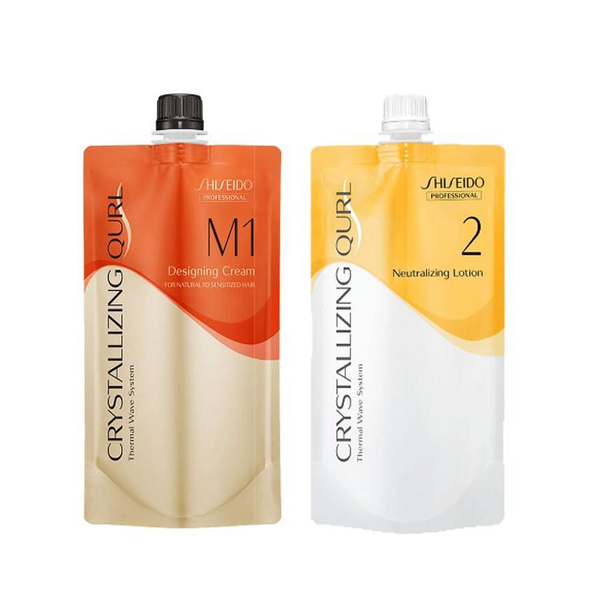 Shiseido M1 Hair Perm Cream + lotion 400g*2 1 each