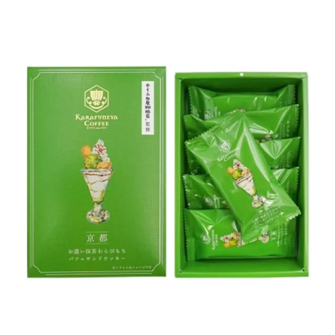 KARAFUNEYA COFFEE Kyoto Limited Strong Matcha 8p/B 1 box