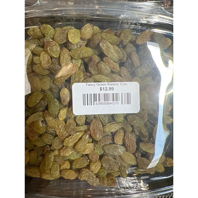 高级绿葡萄干 1 磅