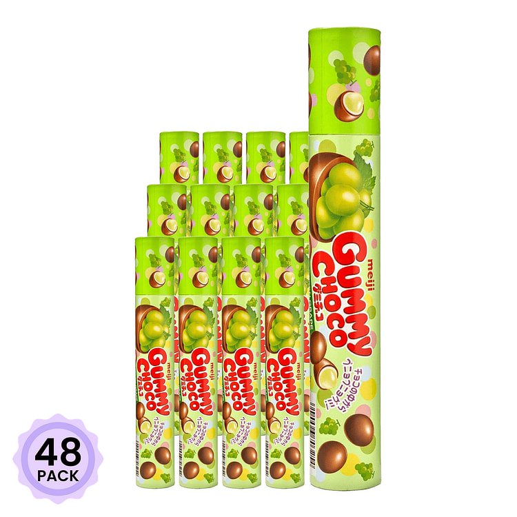 明治グミチョコ　マスカット味 2.85 オンス*48 パック