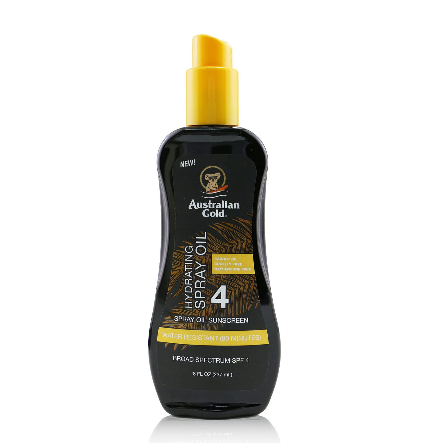 Australian Gold Hydrating Spray Oil Sunscreen SPF 4 237ml/8oz 237 밀리리터