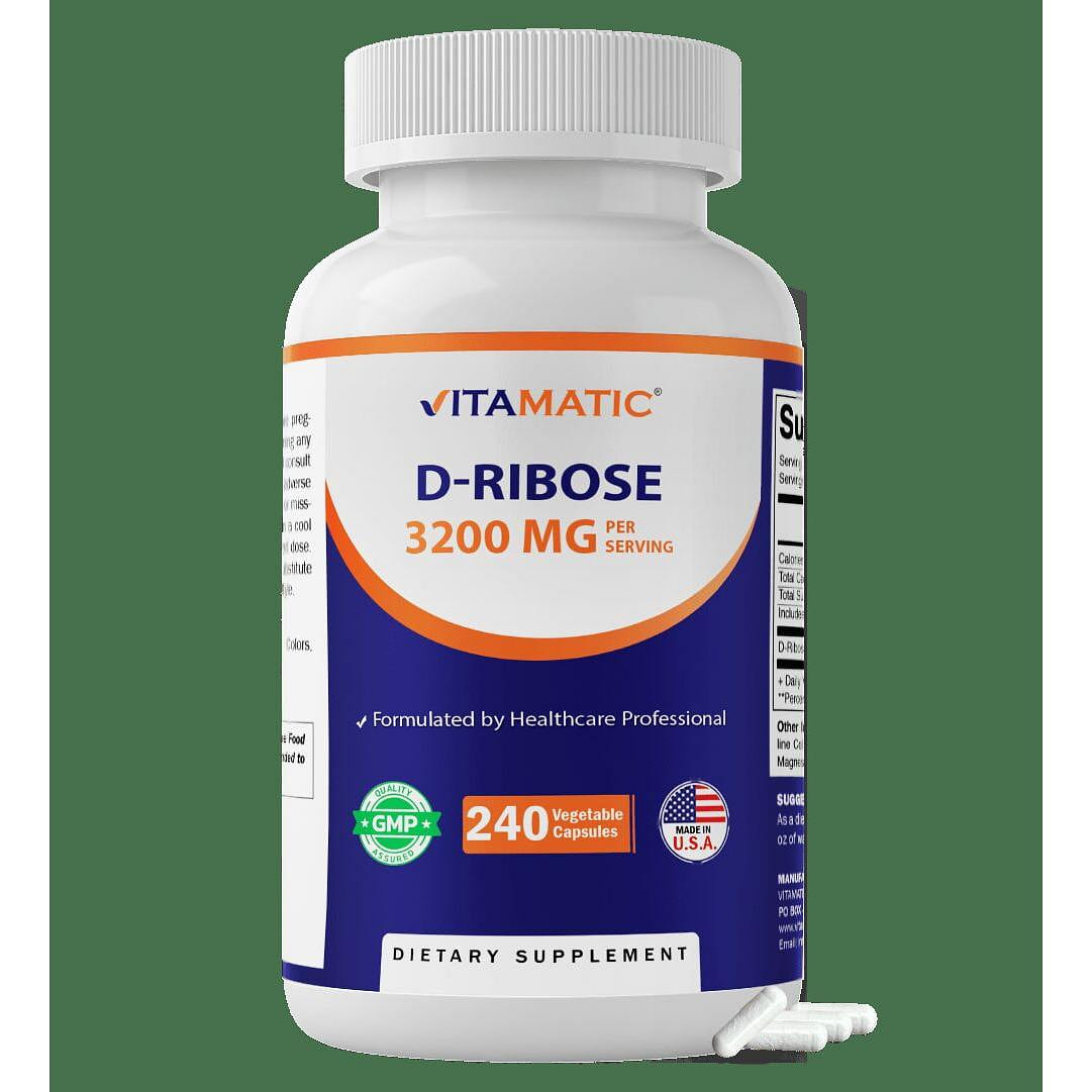 D-Ribose – 240 Vegetarian Capsules 1 each