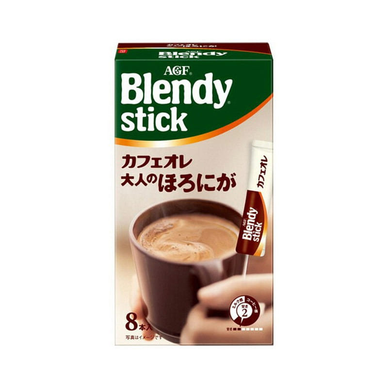 AGF Blendy stick dark roast milk coffee 8 pieces 1 each