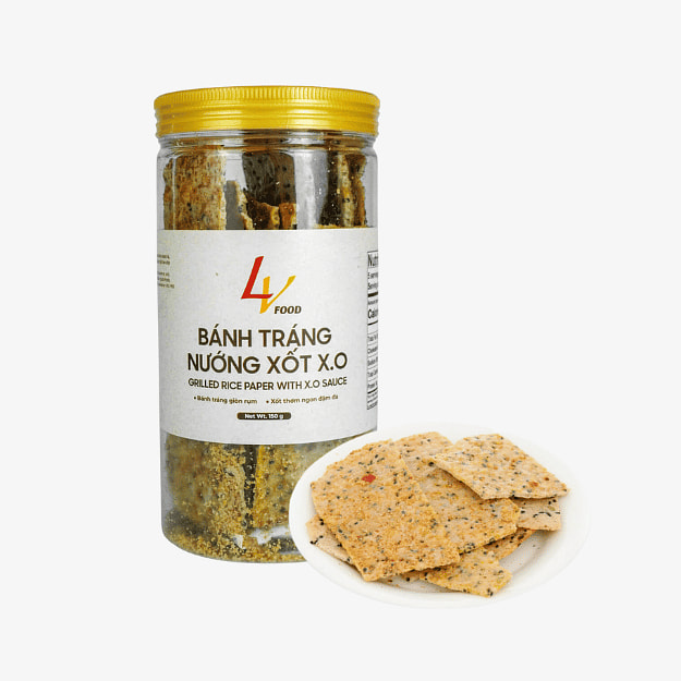 LV 食品 X.O 酱烤米纸 5.29 盎司