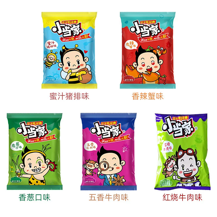 统一小当家干脆面混合味20g*5袋