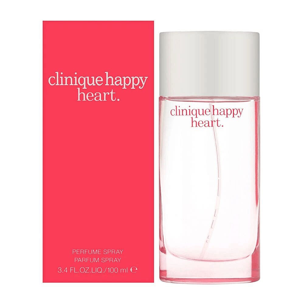 HAPPY HEART Clinique women 3.4 oz edp Perfume 1 box