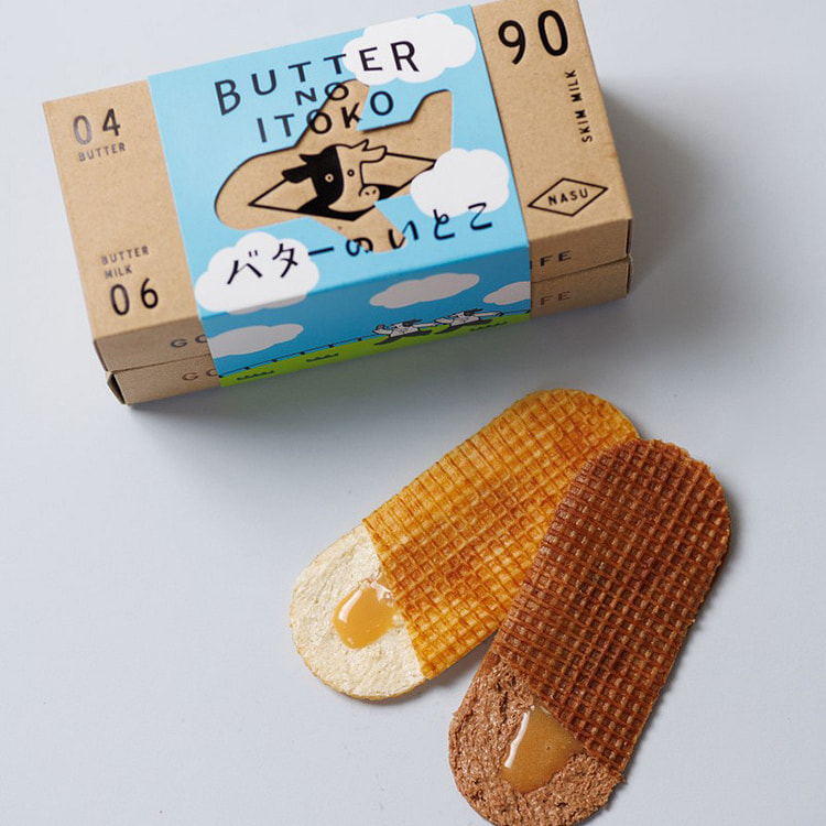 Butter的表亲 羽田机场限定 特别双盒套装