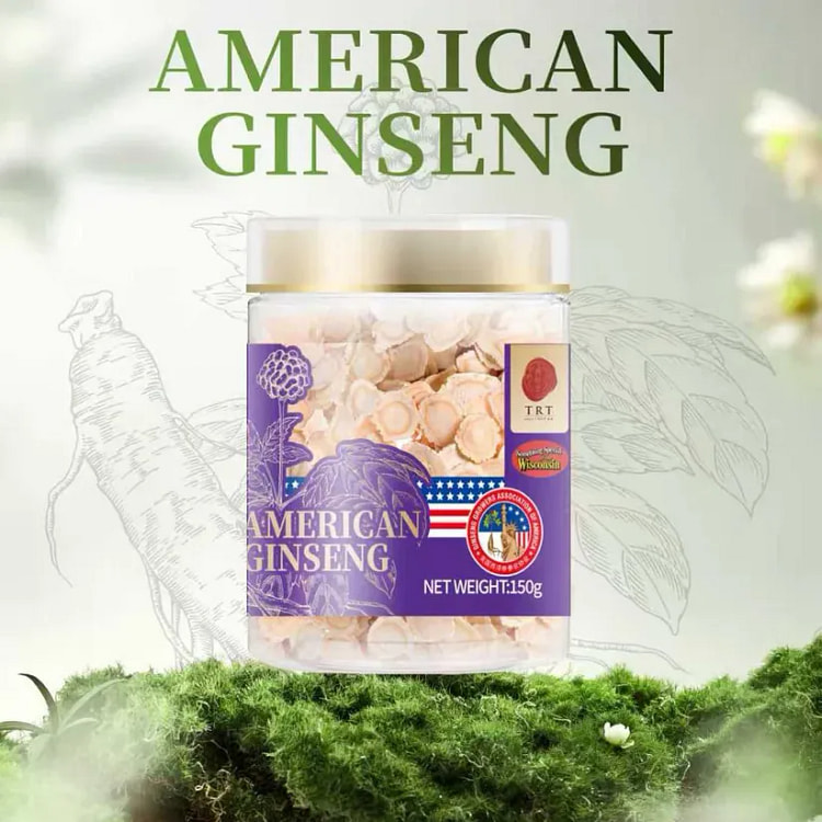 150g TRT American Wisconsin Ginseng Slices 4# 150g 150 g