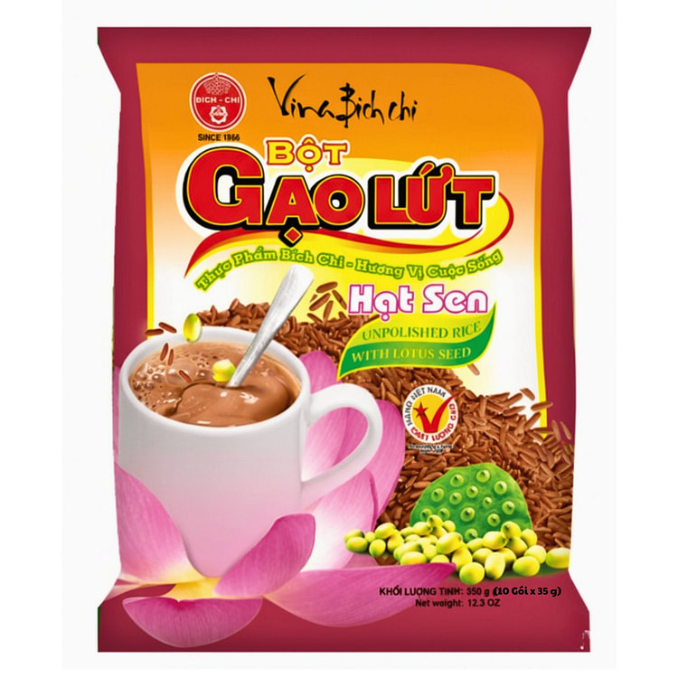 Vina Bich Chi Brown Rice with Lotus Seed 12.3oz 1 each