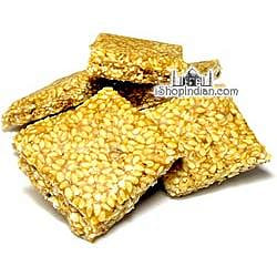 Bansi Sesame Chikki (Sesame Brittle), 3.5 oz pack 3.5 oz
