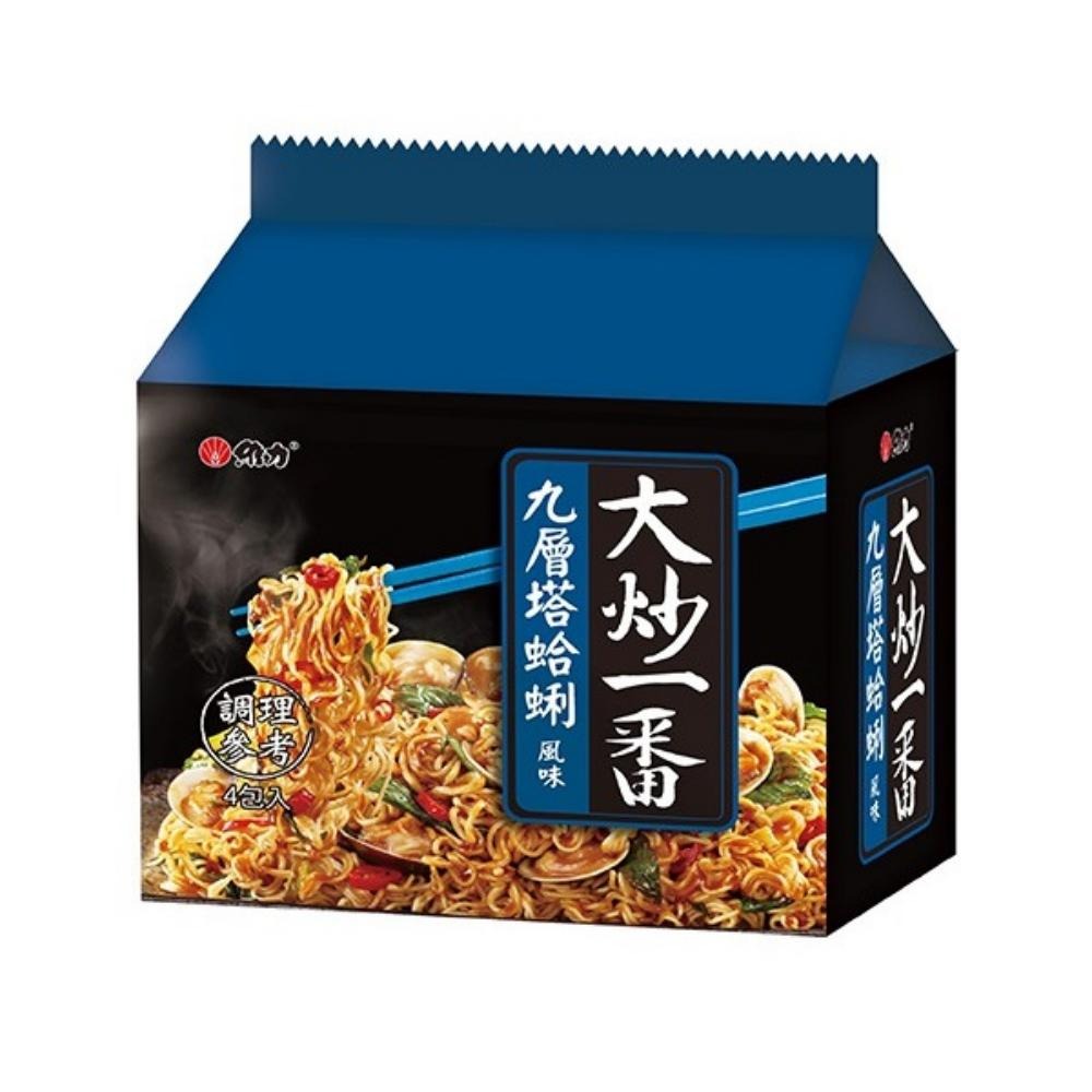維力 大炒一番-九層塔蛤蜊風味85g (4包) 1 份