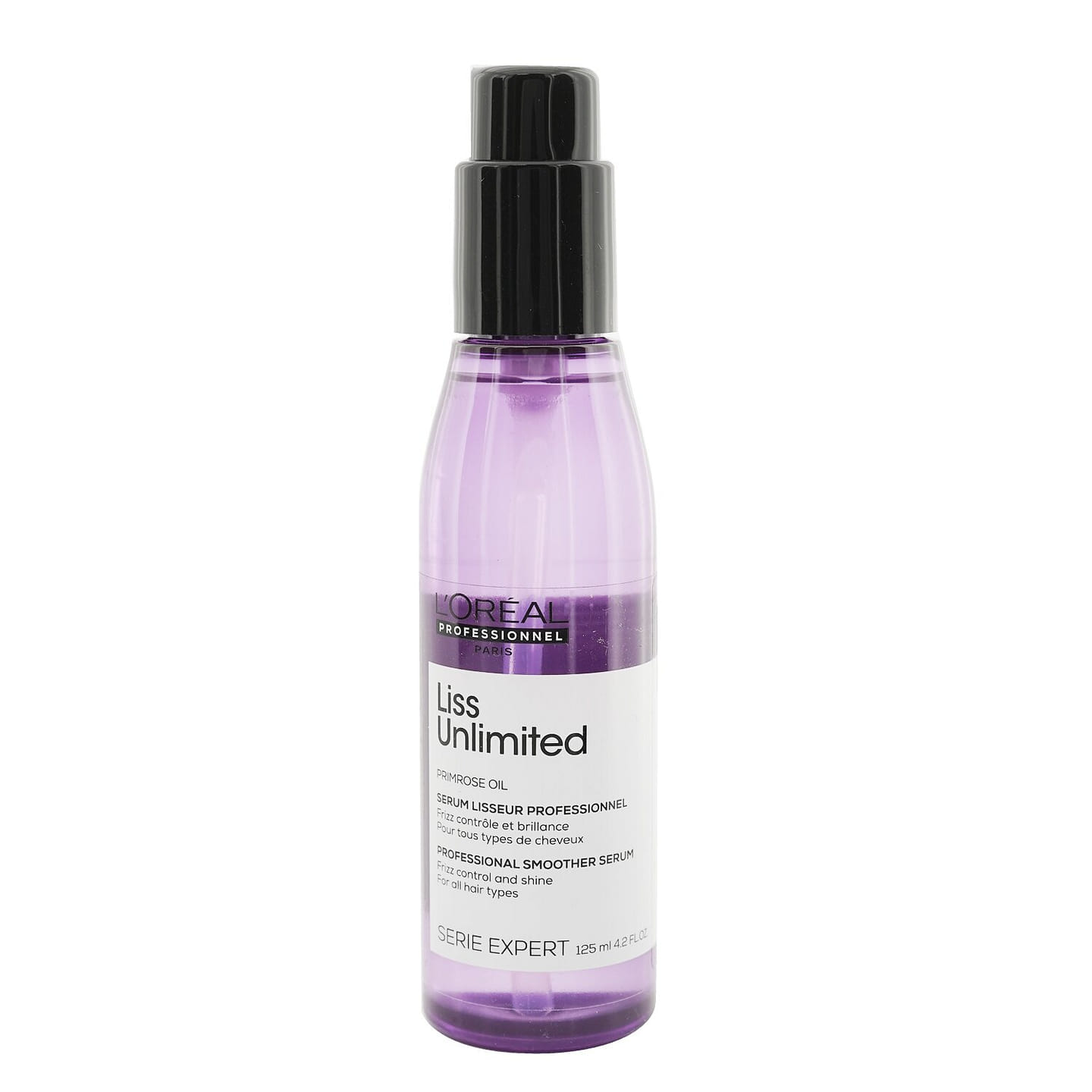 L’Oreal Professional hair care expert – Liss Infinite Evening Primrose Oil Frizz Control and Shine Smoothing Serum (for all hair types) 125 ml