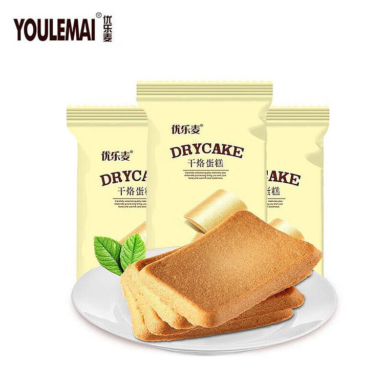 优乐麦 干烙蛋糕（原味） 400 克