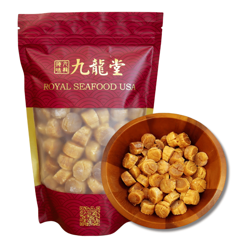 Royal Seafood USA Hokkaido Dried Scallops(Large) 1 lb
