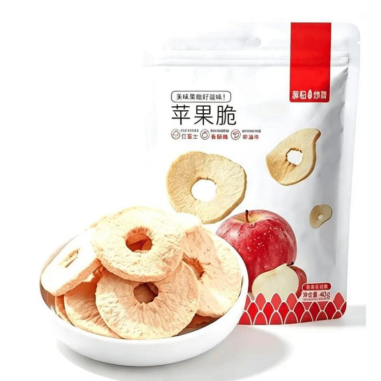 薛记炒货 苹果脆40g/袋 40 克