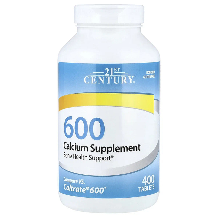 Calcium Supplement 600, 400 Tablets (600 mg per Ta 1 pack