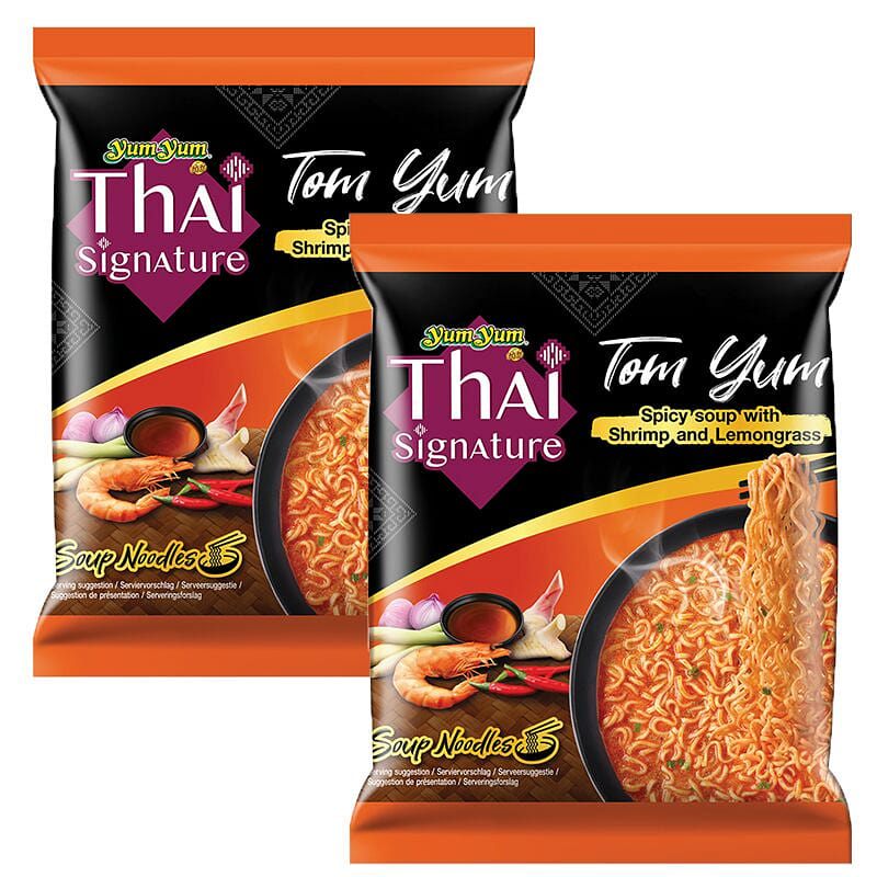 YumYum Tom Yum Soup Noodles 100g x2 200 g
