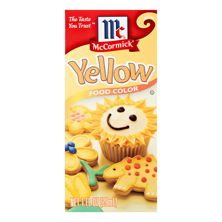 [McCormick] Yellow Food Color - 1oz 1 each