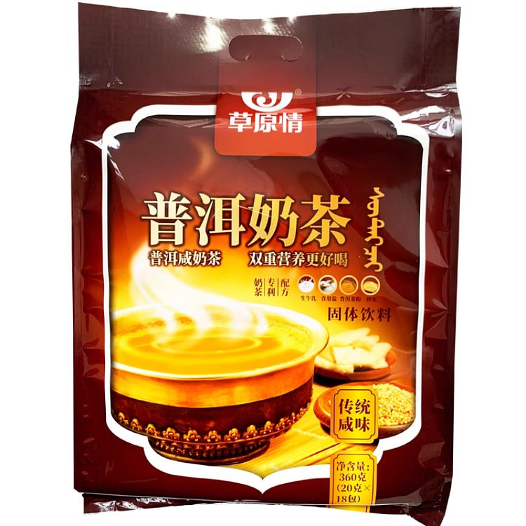 草原情普洱奶茶粉360g*1袋
