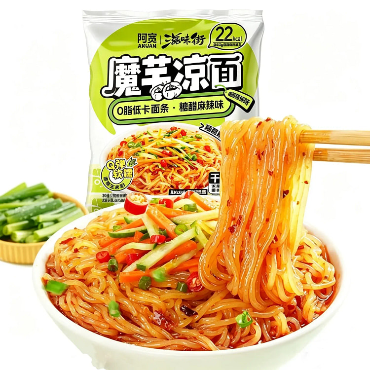 A-Kuan Konjac Noodles (Spicy Flavor) 173g 173 g