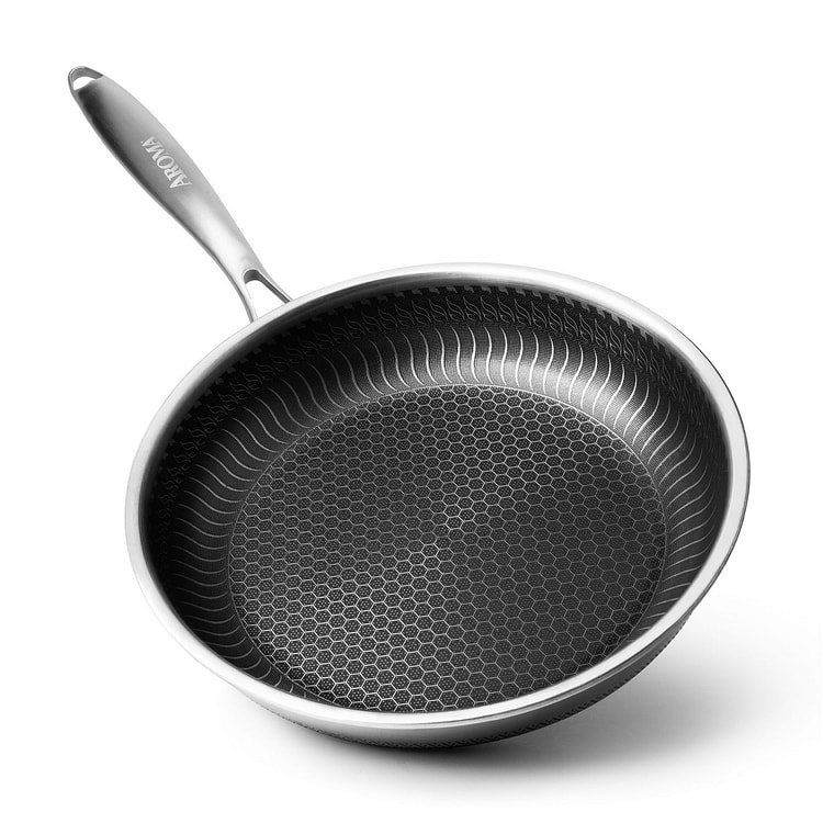 AROMA 10-Inch Nonstick Ceramic Frying Pan 64 oz