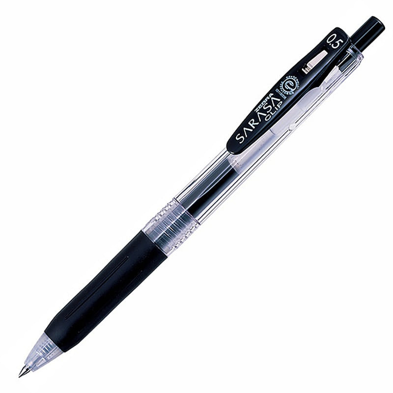 Stationery 50680 Zebra Water-based Pen Black 0.5mm 1 each