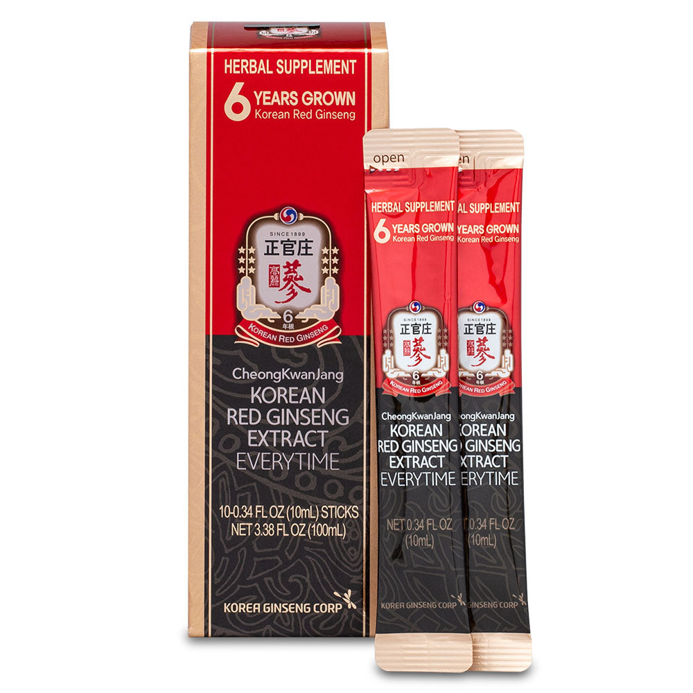 食品 Korean Red Ginseng Extract Stick Everytime Get Everytime 3g Extract Stick Korean Red Ginseng - CheongKwanJang