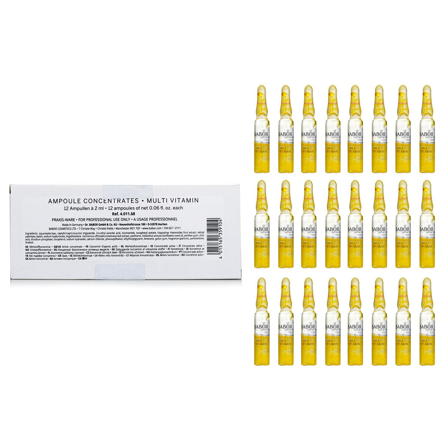 芭宝 CP Ampoule Concentrates Multi Vitamin 24x2ml/0.06oz 24 毫升