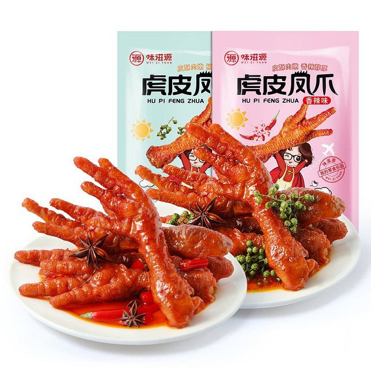 WEIZIYUAN Tiger skin and chicken Feet spicy 200g