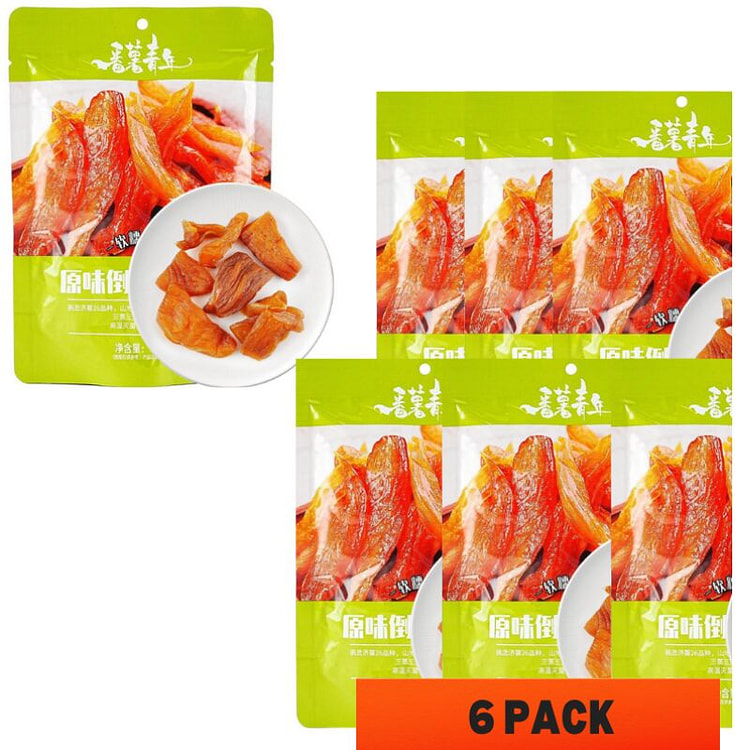 100g*6pcs Inverted-steamed dried sweet potatoes