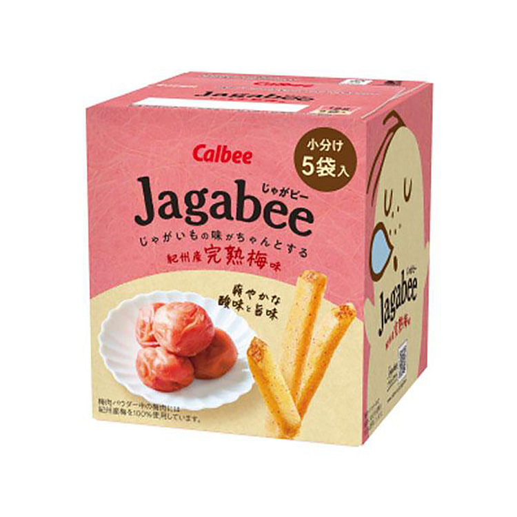 Calbee Jagabee Crispy Kishu Plum Potato Sticks