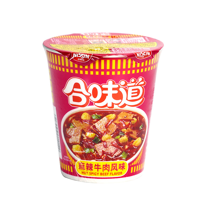 Nissin Cup Noodles with Spicy Flavor 75g*1 bucket 75 g