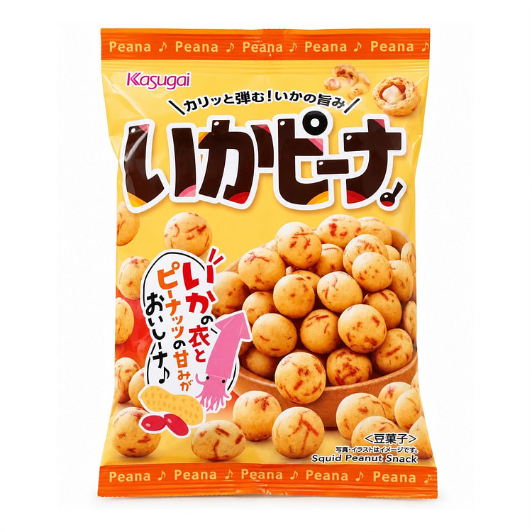 日本KASUGAI春日井 鱿鱼脆皮花生89g 1 包
