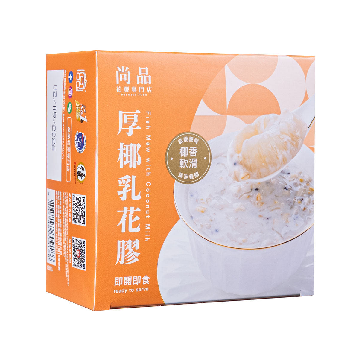 Premier Food Fish Maw w/ Coconut Milk 178g 178 g