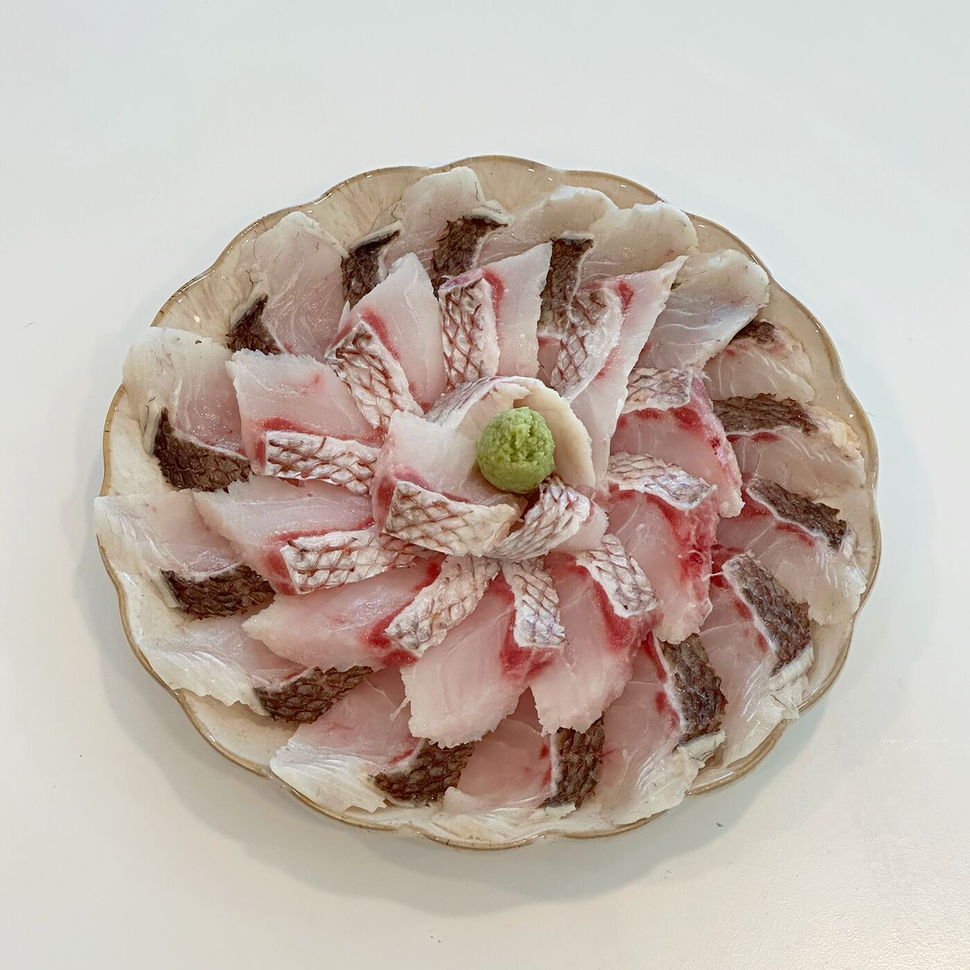 Yuzu Seabream Sashimi - Weee!