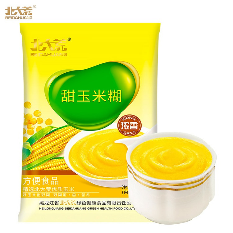 北大荒 甜玉米糊 1袋 375 克